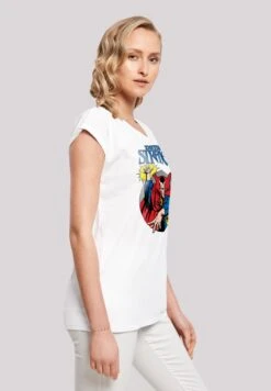 F4NT4STIC Marvel Doctor Strange Circle - T-Shirt Print - White -Olivia 589932b935a342a4a3023b4bc67d6668