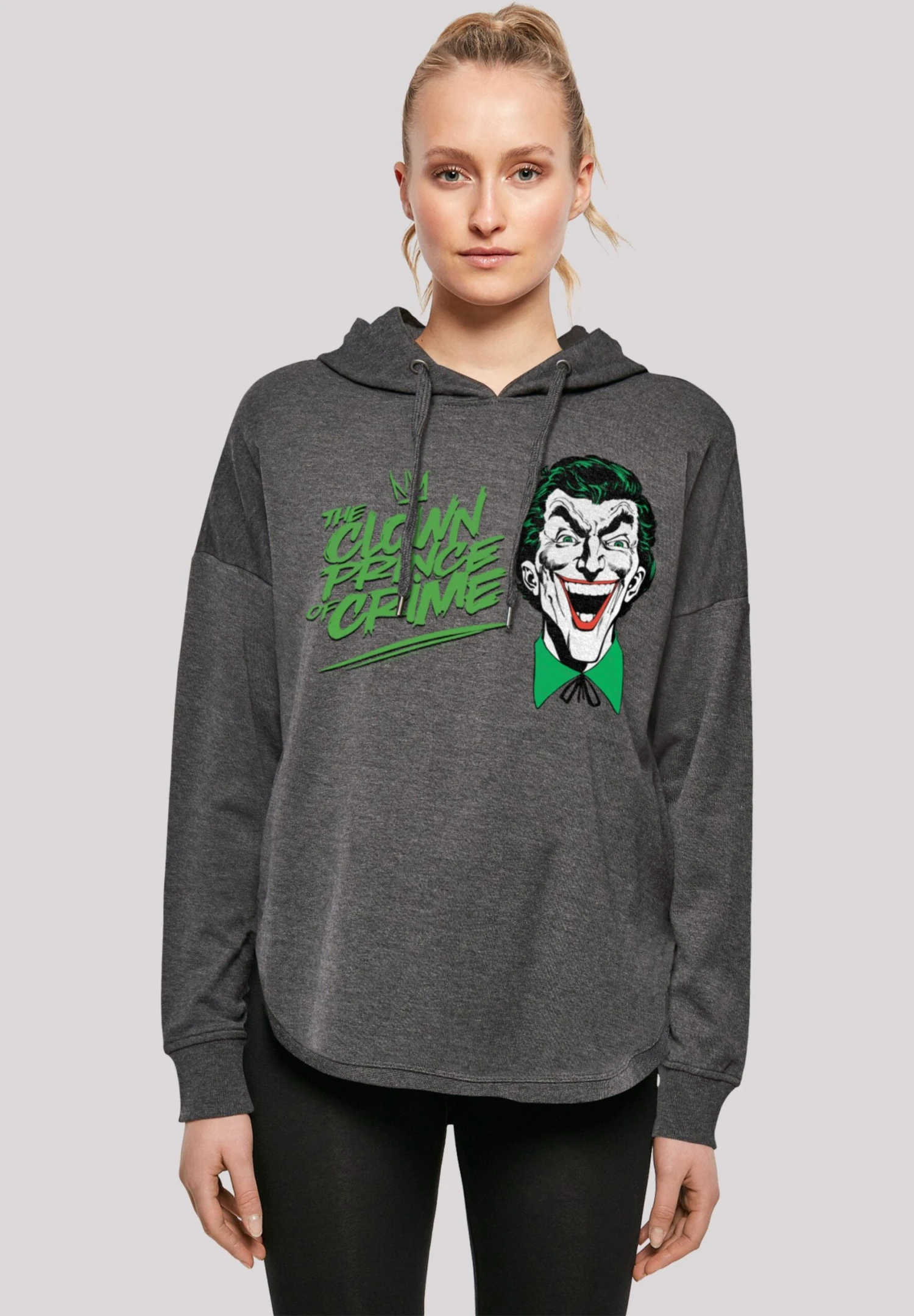 F4NT4STIC Dc Comics Batman Joker Clown Prince Of Crime - Hoodie - Charcoal 3 F4NT4STIC Dc Comics Batman Joker Clown Prince Of Crime - Hoodie - Charcoal