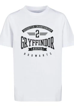 F4NT4STIC Harry Potter Gryffindor Keeper - T-Shirt Print - White -Olivia 5cf049cb0a3549c2843ee227360ac9c3