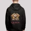F4NT4STIC Queen Band Classic Crest - Hoodie - Black