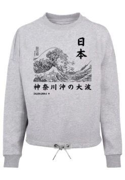 F4NT4STIC Kanagawa - Sweater - Heather Grey -Olivia 5ea1d60b3245412c93d4fba6ea3225be