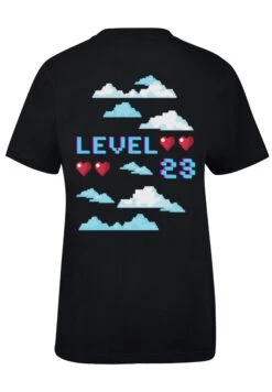 F4NT4STIC Happy New Year - T-Shirt Print - Black -Olivia 610321bb9f3a4044b89b4f0e6e45fc04