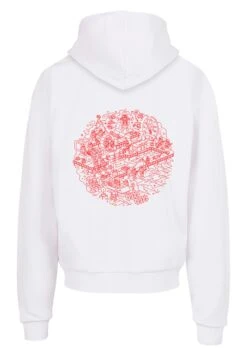 F4NT4STIC Star Wars Christmas Death Star Weihnachten - Hoodie - White -Olivia 61b62a45962c491fb3f60a72661b979c