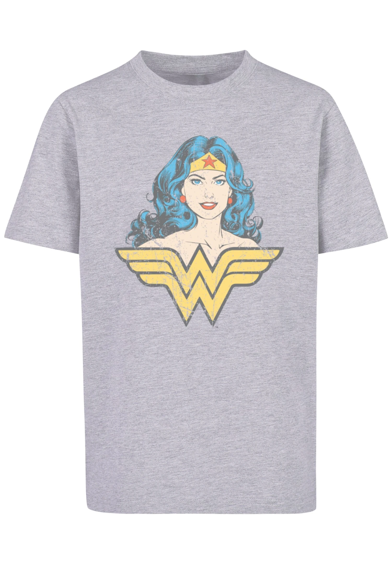 F4NT4STIC Dc Comics SuperheldenGaze - T-Shirt Print - Heather Grey 8 F4NT4STIC Dc Comics SuperheldenGaze - T-Shirt Print - Heather Grey - Afbeelding 6