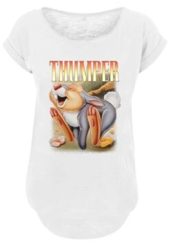 F4NT4STIC Disney Bambi Klopfer - T-Shirt Print - White -Olivia 644594329a0e4cffbddfa173c3e4ab47