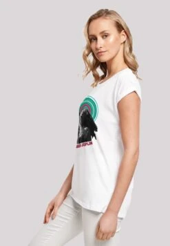 F4NT4STIC Janis Joplin Halo- T-Shirt Print - White -Olivia 64b9b6b848984e3e9805dfdf9861e6a5