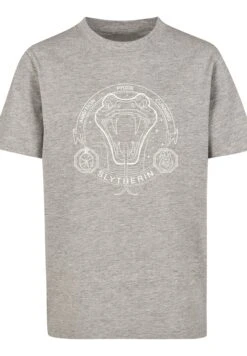 F4NT4STIC Harry Potter Slytherin Seal - T-Shirt Print - Heather Grey -Olivia 64f1361dfed74bd198c296598f0e4af0