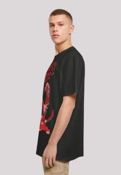 F4NT4STIC Looney Tunes Bugs Bunny Shogun - T-Shirt Print - Black -Olivia 66367974934843ec829187fbe244e18d