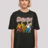 F4NT4STIC Scooby Doo Cartoon Trickfilm Serie Classic Group - T-Shirt Print - Black