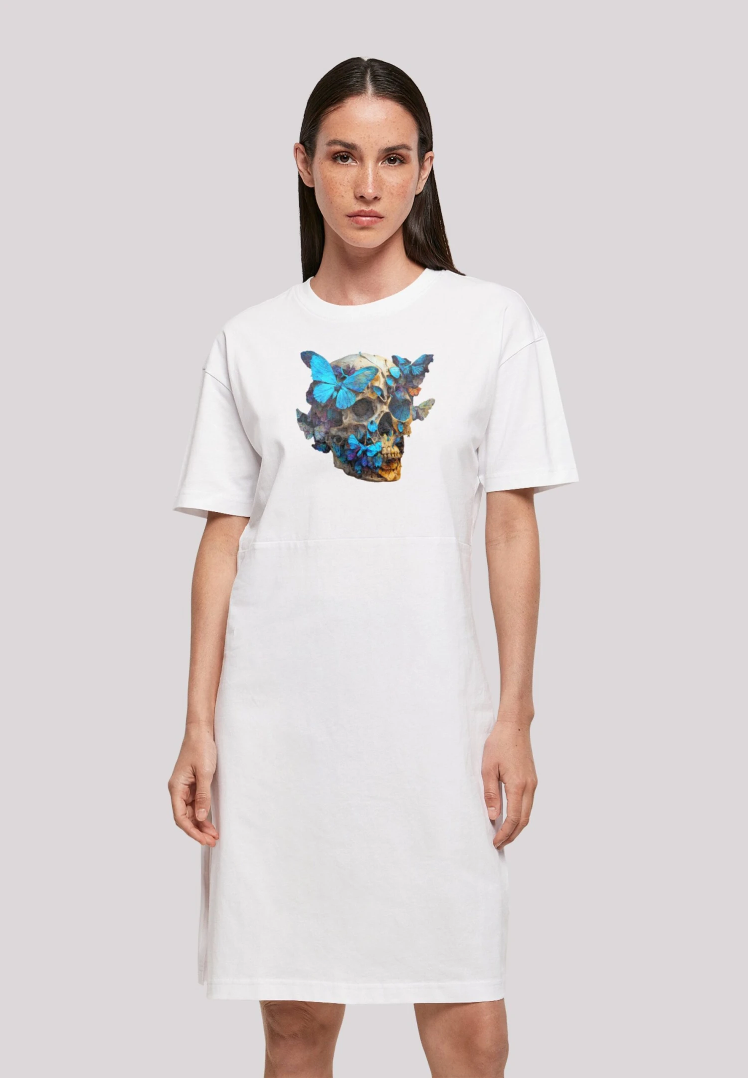 F4NT4STIC Skull- Jerseyjurk - Weiß 3 F4NT4STIC Skull- Jerseyjurk - Weiß