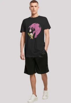 F4NT4STIC Die Familie Feuerstein Bamm Bamm And Dino - T-Shirt Print - Black -Olivia 67ca61f061c8452ca3961994ee37afd4