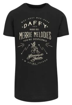 F4NT4STIC Looney Tunes Daffy Duck Despicable - T-Shirt Print - Black -Olivia 68c4e12ee94e445bbdc82c618729d949