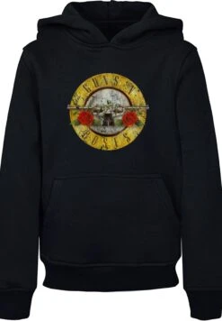 F4NT4STIC Guns 'N' Roses Band Vintage Classic Logo Distressed - Hoodie - Black 14 F4NT4STIC Guns 'N' Roses Band Vintage Classic Logo Distressed - Hoodie - Black -Olivia 6a4332bcf5b44b5f843aa35cd3259dc3
