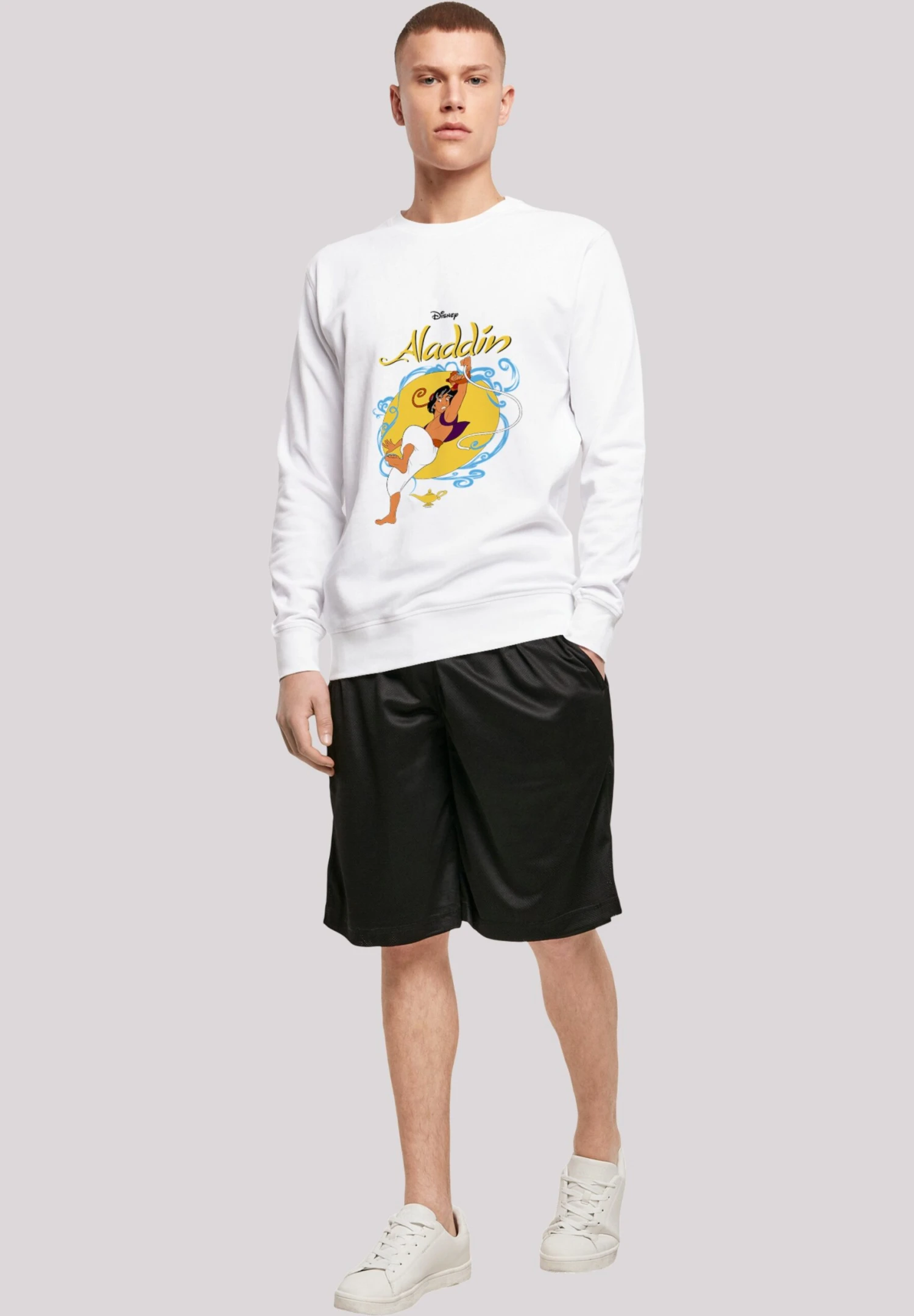 F4NT4STIC Disney Aladdin Rope Swing - Sweater - White 4 F4NT4STIC Disney Aladdin Rope Swing - Sweater - White - Afbeelding 2