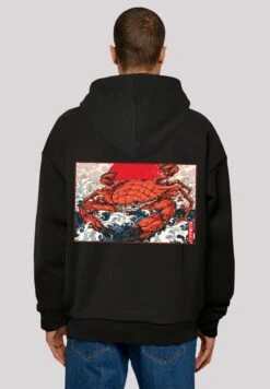 F4NT4STIC Crab Kanji Japan - Hoodie - Schwarz