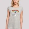 F4NT4STIC Dc ComicsWoman Lasso - T-Shirt Print - Heather Grey -Olivia 6c33683f33b2401d89bbb566465564e4