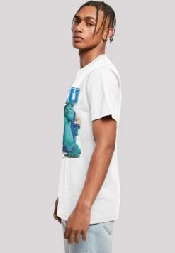 F4NT4STIC Disney Die Monster Uni Poster - T-Shirt Print - White -Olivia 6c9c493d9c9c424490ac06e9bae2d404