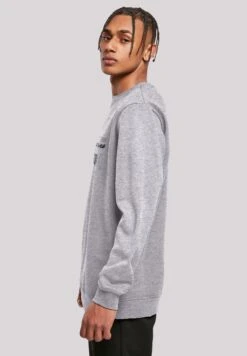 F4NT4STIC Brave Heart Crewneck - Sweater - Heather Grey -Olivia 6d3789284399465dacbc49eeb5520f12