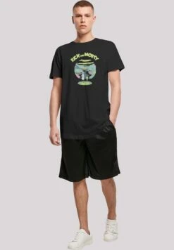 F4NT4STIC Long Cut Rick And Morty - T-Shirt Print - Black 10 F4NT4STIC Long Cut Rick And Morty - T-Shirt Print - Black -Olivia 6dd02a977e454bc5878ab8940c3dd5a3