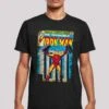 F4NT4STIC Marvel Iron Man Cover - T-Shirt Print - Black -Olivia 6e2044bfa04644c1873acfe4a1d66ee2