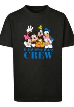 F4NT4STIC Disney Micky Maus Disney Friends - T-Shirt Print - Black -Olivia 6e2b7ef6f182406597333a62b5592903