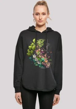 F4NT4STIC Baum Mit Blumen - Hoodie - Schwarz