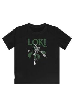 F4NT4STIC Marvel Universe Loki Scepter Premium Superhelden Iron Man Capt - T-Shirt Print - Black -Olivia 728716c902774ac0bd65e840f1fd05b9