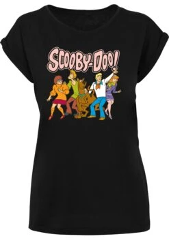 F4NT4STIC Scooby Doo Classic Group - T-Shirt Print - Black -Olivia 729df9d744b24a37b87cce8f3a457d21