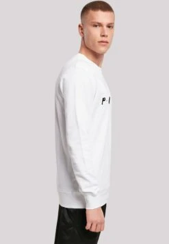F4NT4STIC Friends Tv Serie Pivot Logo - Longsleeve - White -Olivia 730fb071789743e0ad41bf5c598bf4ad