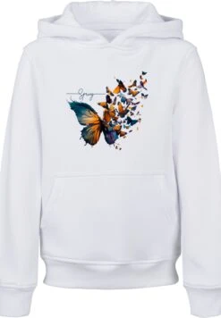 F4NT4STIC Schmetterling Frühling Unisex - Hoodie - Weiß -Olivia 7395d8c9d1814583897ea193faf01cc1