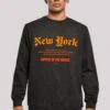 F4NT4STIC New York Crew - Sweater - Schwarz 1 F4NT4STIC New York Crew - Sweater - Schwarz -Olivia 73adab44886c4bd1b971901d39ca431a