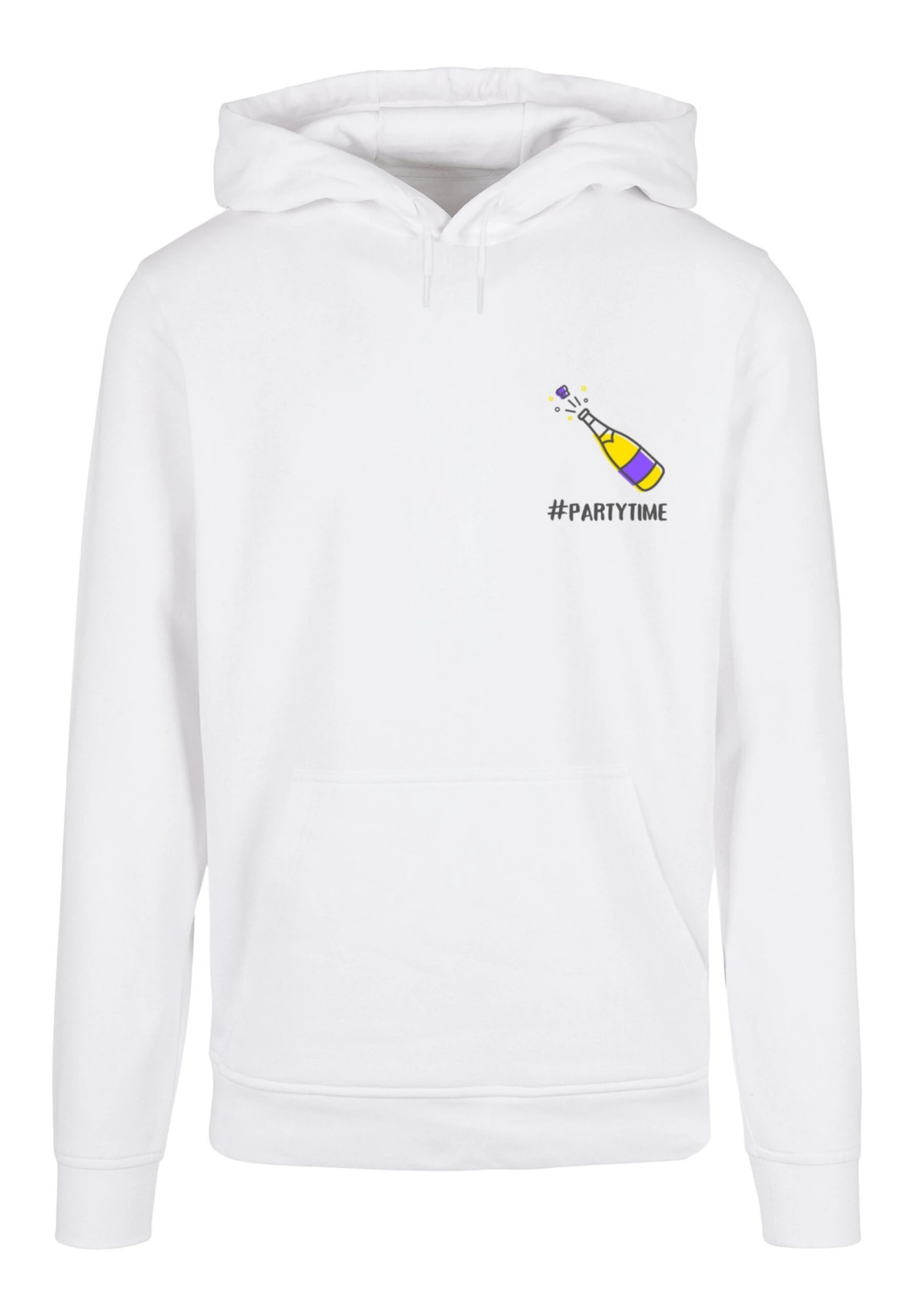 F4NT4STIC Silvester Party Partytime - Hoodie - White 8 F4NT4STIC Silvester Party Partytime - Hoodie - White - Afbeelding 6