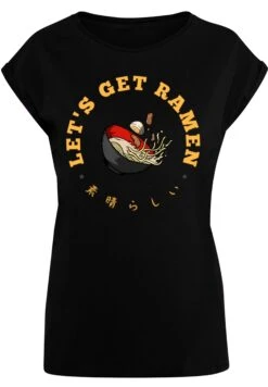 F4NT4STIC Lets Get Ramen - T-Shirt Print - Schwarz -Olivia 752e572136c24a0bbb2dd681bb2c4923