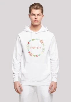 F4NT4STIC Winter Time - Hoodie - White