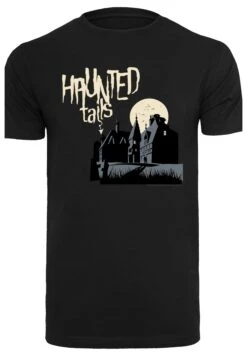 F4NT4STIC Scooby Doo Haunted Tails - T-Shirt Print - Black -Olivia 79992e193885400186261fccc30ea116