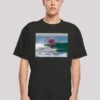 F4NT4STIC Batman Tv Series Joker Surfing - T-Shirt Print - Black -Olivia 7b1d499923a14a3bbdc94260ccebcecb