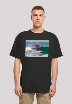F4NT4STIC Batman Tv Series Joker Surfing - T-Shirt Print - Black