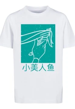 F4NT4STIC Disney Boys Arielle Die Meerjungfrau Arielle Die Meerjungfrau Ha - T-Shirt Print - White -Olivia 7b41e03800d046529ffb5af082111600