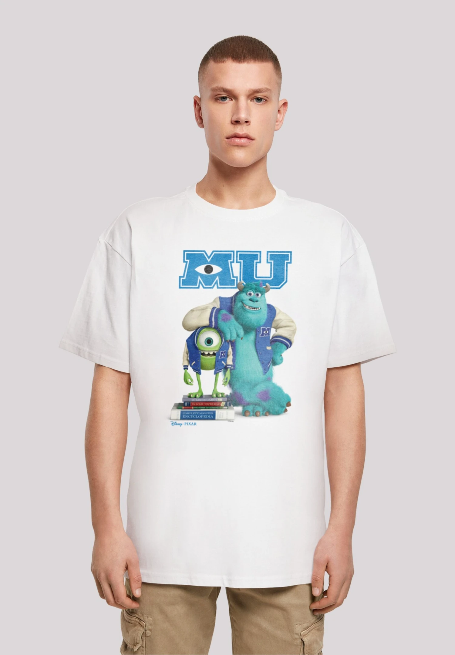 F4NT4STIC Disney Monsters University Poster - T-Shirt Print - White 3 F4NT4STIC Disney Monsters University Poster - T-Shirt Print - White