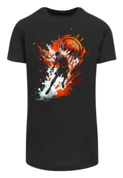 F4NT4STIC Basketball Splash - T-Shirt Print - Schwarz -Olivia 7c14c901f2234c6aab0e13269d40540b