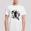 F4NT4STIC Basketball Spieler - T-Shirt Print - Weiß
