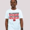 F4NT4STIC Disney High School Musical Wildcat - Premium Film Movie Tv Comic - T-Shirt Print - White