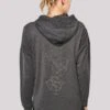 F4NT4STIC Geometrics Abstract - Hoodie - Charcoal