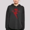F4NT4STIC The Killers Rock Band Red Bolt - Hoodie - Black