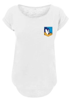 F4NT4STIC Looney Tunes Road Runner Face - T-Shirt Print - White -Olivia 806ff6cec01a46eabfc3b332d69466ea