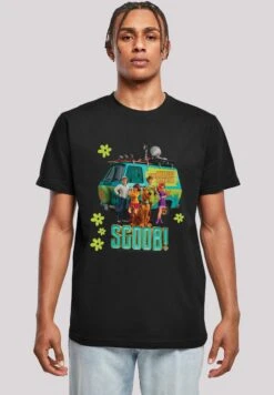 F4NT4STIC Scooby Doo Mystery - T-Shirt Print - Black