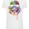F4NT4STIC Plus Size Stormtrooper Paint Splats - T-Shirt Print - Weiß 1 F4NT4STIC Plus Size Stormtrooper Paint Splats - T-Shirt Print - Weiß -Olivia 81740b10f3d646c6906ed59a08cbe533
