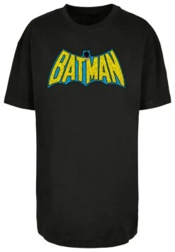 F4NT4STIC Dc Comics Batman Crackle - T-Shirt Print - Black -Olivia 82891497b3484df9adb6fbbe829724d8