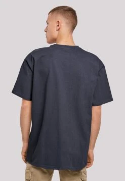 F4NT4STIC Poker All In Karten - T-Shirt Print - Navy