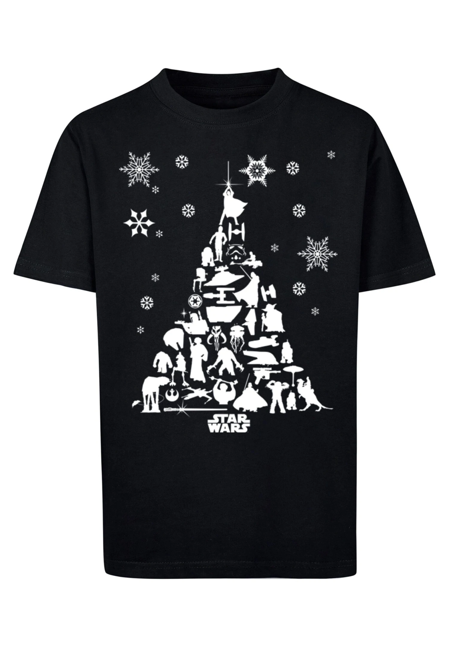 F4NT4STIC Star Wars Christmas Weihnachtsbaum - T-Shirt Print - Black 8 F4NT4STIC Star Wars Christmas Weihnachtsbaum - T-Shirt Print - Black - Afbeelding 6